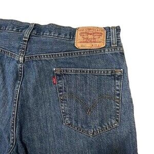 LEVI STRAUSS & Co Men's 550 Relaxed Fit Shorts Sz 36 Made in Mexico Five Pockets